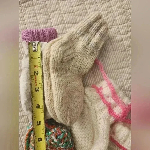 Girls wool socks bundle and tights slippers - Picture 3 of 7